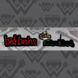 BAD BRAINS - Red - ENAMEL PIN