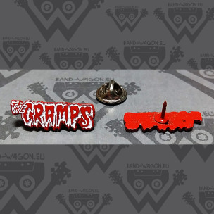 CRAMPS - Red - ENAMEL PIN