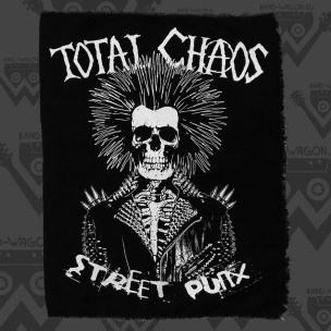 TOTAL CHAOS - Street Punx - Back Patch