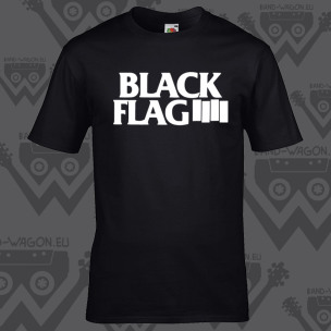 BLACK FLAG - Small Logo Black - t-shirt